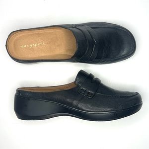 NWOT🖤Easy Spirit Esdader Leather Mules